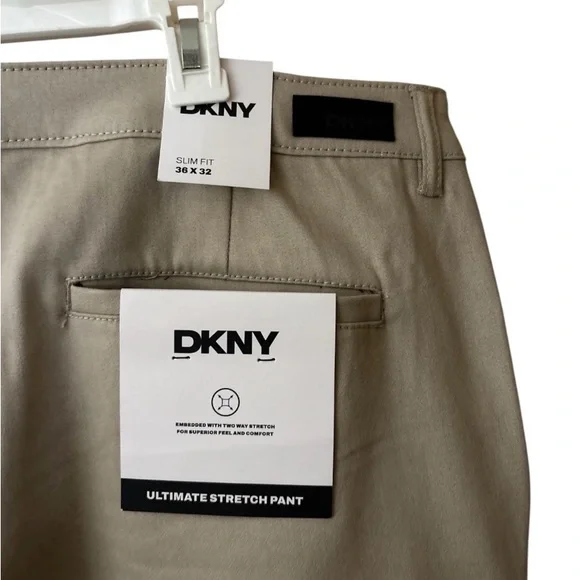 DKNY Men's Khaki Cargo Pants,Size 36 X 32,NWT - Picture 7 of 10